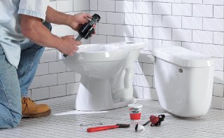 Установка унитаза Симферополь цена 1355 руб.
